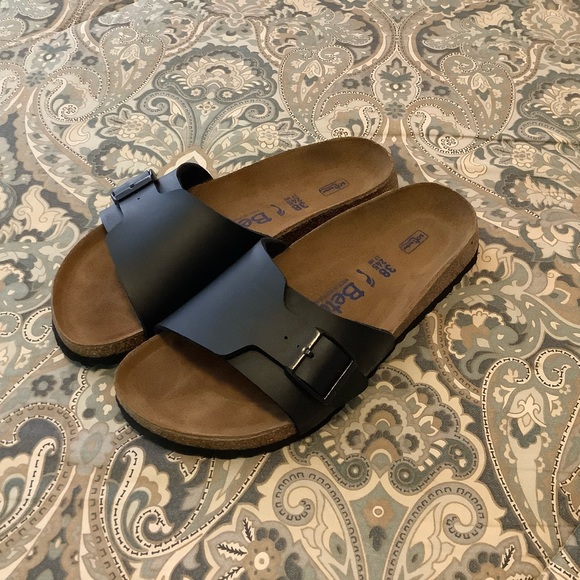 Birkenstock | Shoes | Mint Birkenstock Betula Catalina Softbed Sandals Sz 38  Us 775 Narrow Worn X | Poshmark